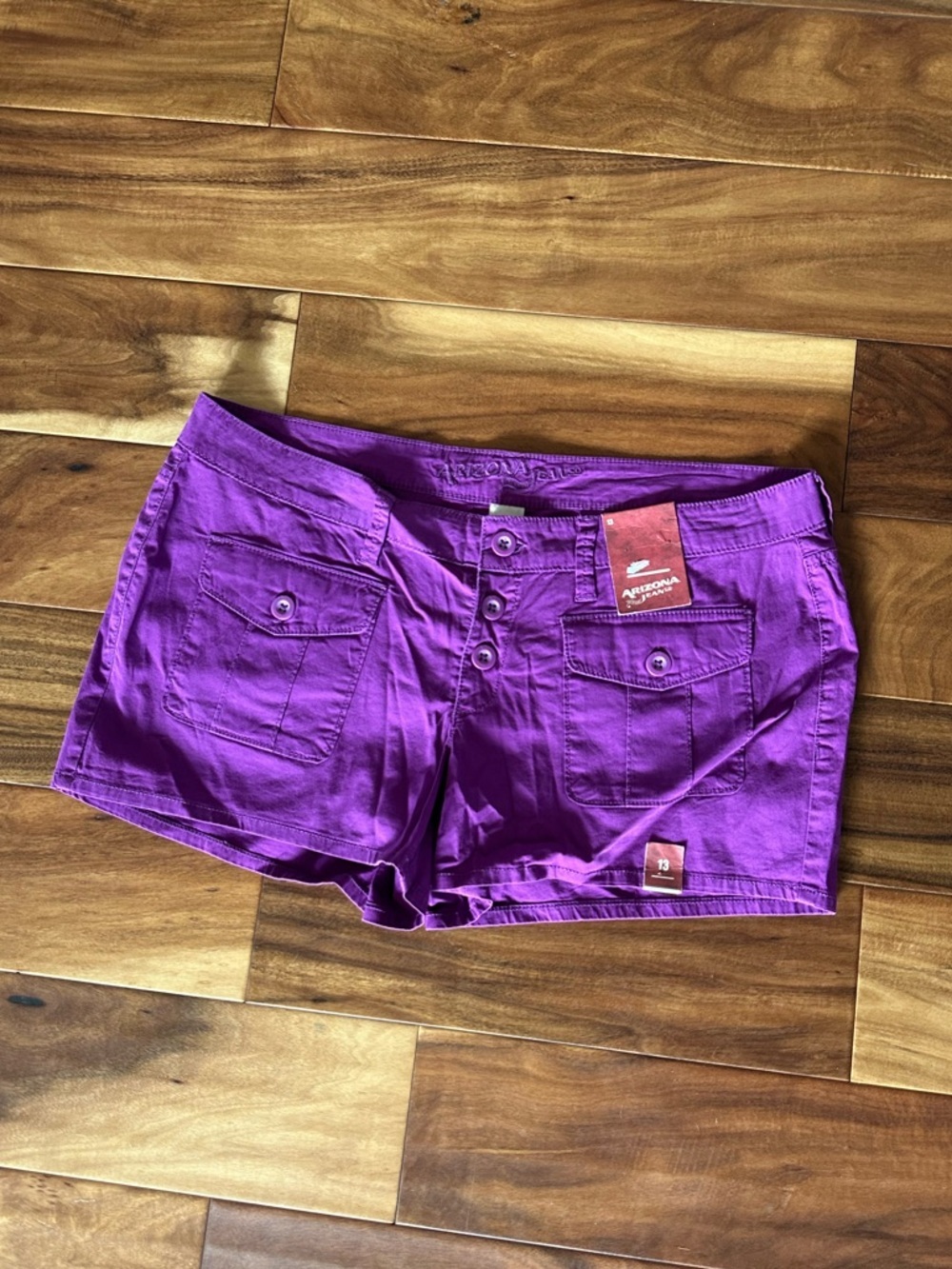 Arizona Jean Company Purple Shorts Size 13